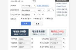 按揭贷款月供计算器,轻松掌握房贷还款细节